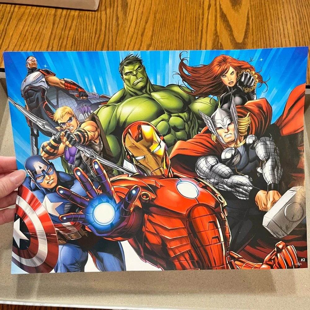 Marvel Avengers Prime 3D Puzzles, 500 Piece Jigsaw Set,‎ 2 Count, New